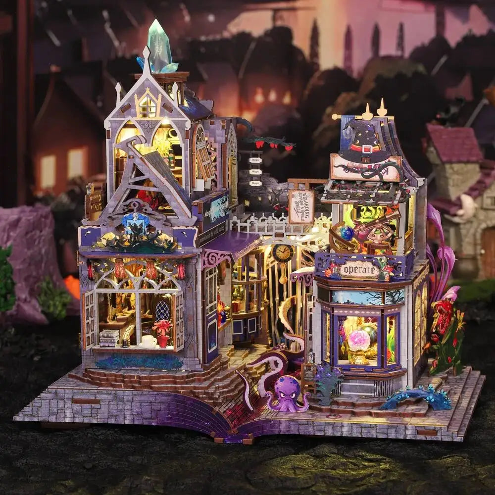 The Gate of Secret Realm Wooden Miniature House Kit