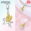 Enchanting Unicorn Pegasus Charm for Jewelry and Accessories