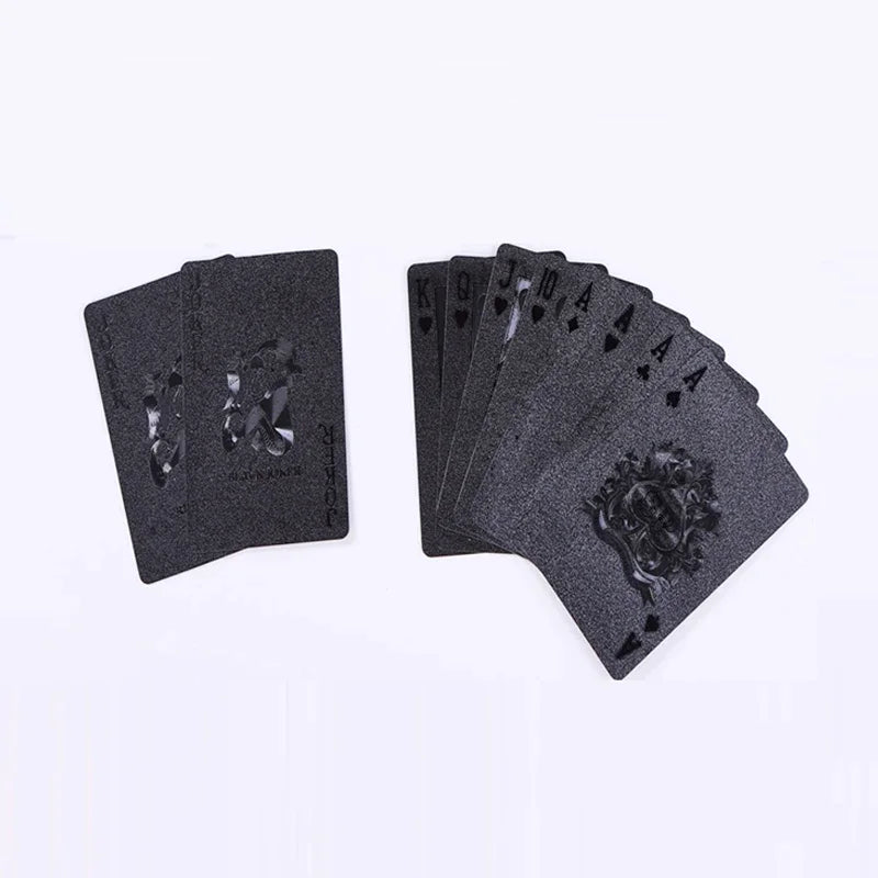 24K Gold Metallic Waterproof Playing Cards