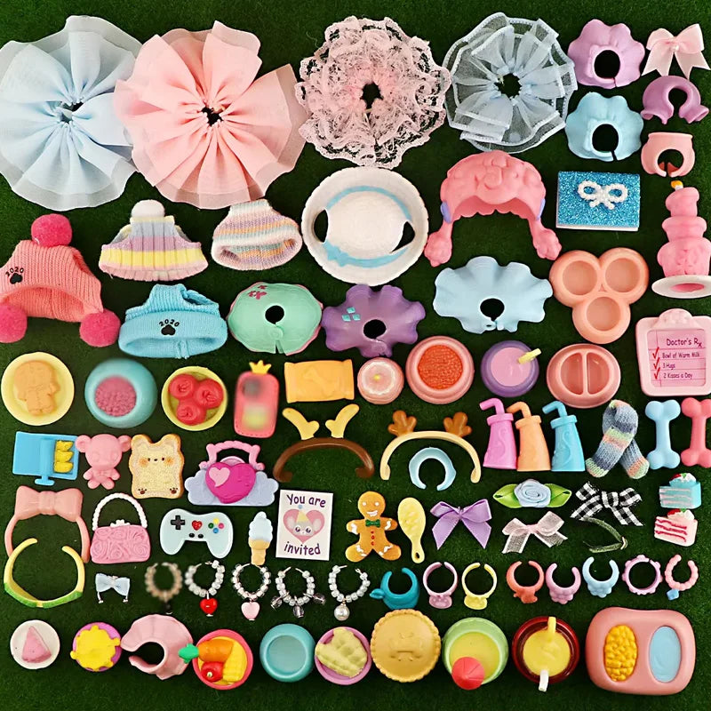 35-Piece Mini Pet & Doll Accessory Variety Pack