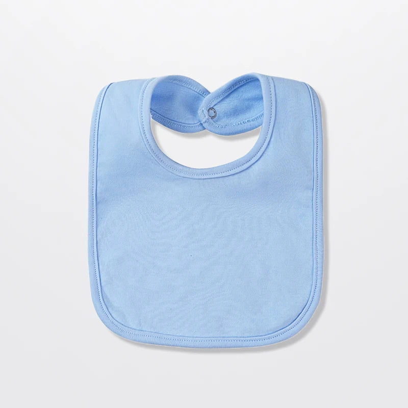 6-Pack 100% Cotton Baby Bibs for Drooling & Teething