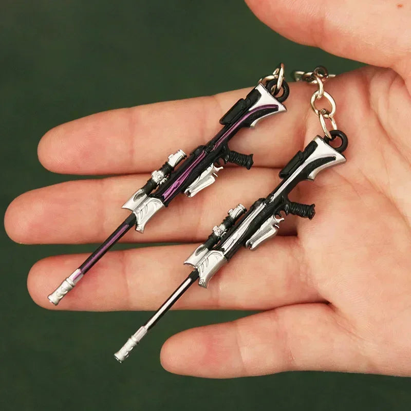 Valorant Reaver 2.0 Karambit Metal Keychain