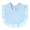 Cotton Baby Bibs with Burp Cloth – Soft Solid Color Bandana Scarf
