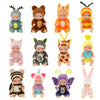 Realistic Sleeping Baby Doll Set – 6-Piece Mini Reborn Doll Collection for Kids