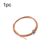 One piece of rust-resistant acoustic guitar strings with a string changer tool.