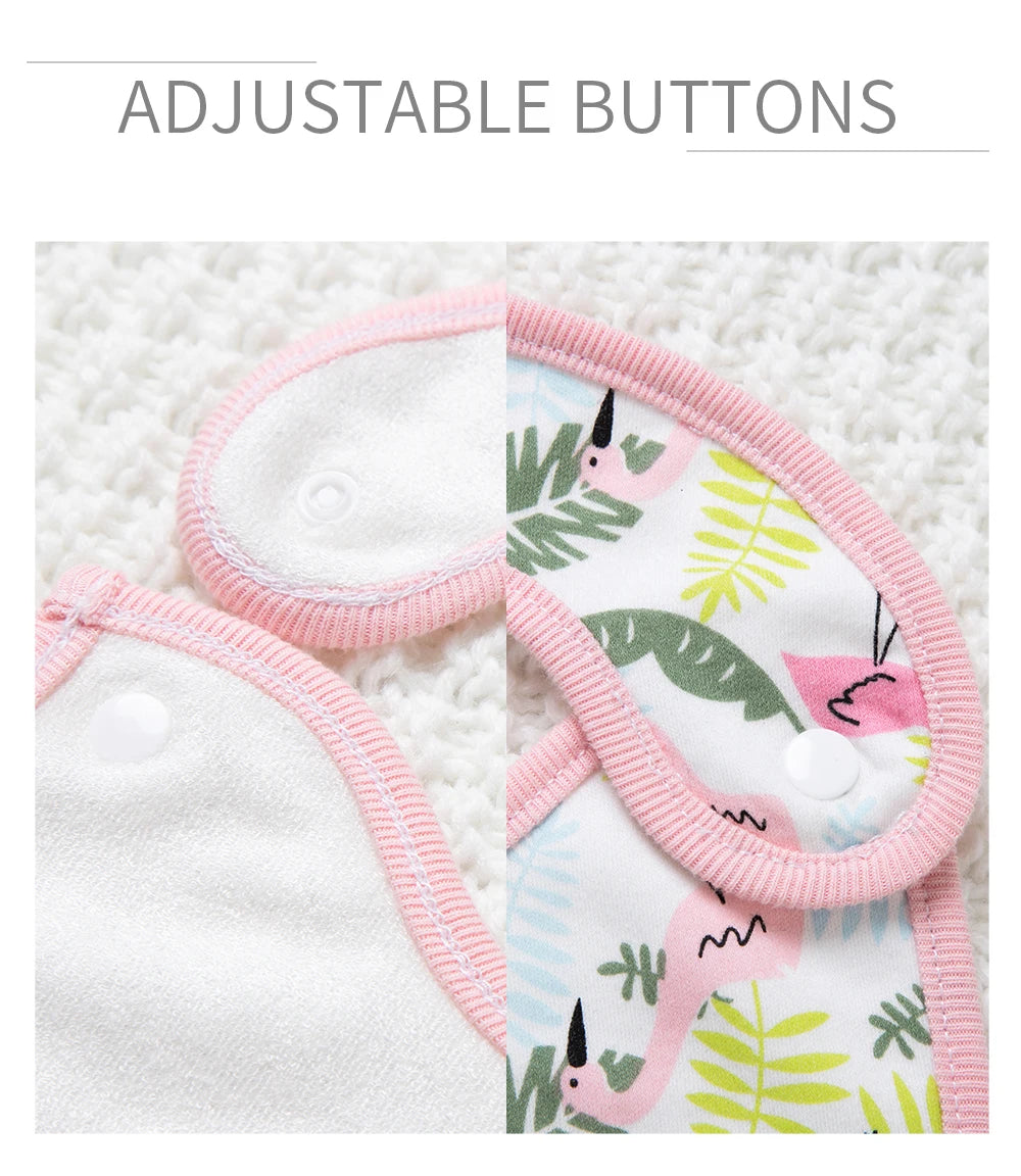 Cotton Bandana Bibs for Babies (3-Pack)