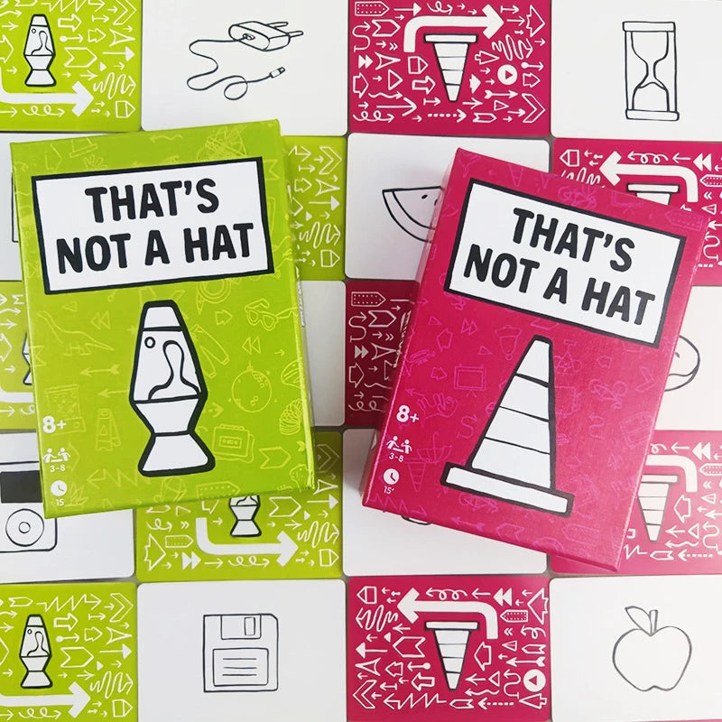 That's Not a Hat Party Card Game Set with Expansion