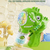 Dinosaur Bubble Gun for Kids – Auto Blower with Refillable Liquid