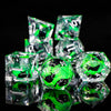 Liquid Core Cat Resin Dice Set for Dungeons & Dragons