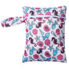 Waterproof Wet Bag with Zipper — Cute Storage for Diapers, Swimwear & More