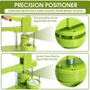 DIY Button Maker Machine Kit with Interchangeable Molds – 5 Sizes