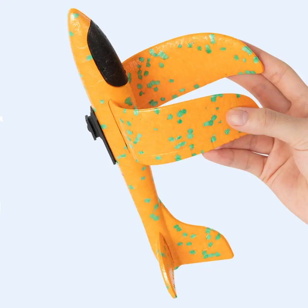 Foam Glider Plane Launcher Toy for Outdoor Play