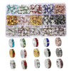 Crystal Rondelle Beads for Jewelry Making – 6mm & 8mm Spacer Beads