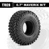 0.7" MAVERIX M/T Performance Crawler Tires (Set of 4)