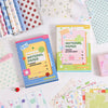 Decorative Wave & Line Memo Paper Pack for Journaling and Scrapbooking