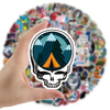 Vintage Rock Music Sticker Pack