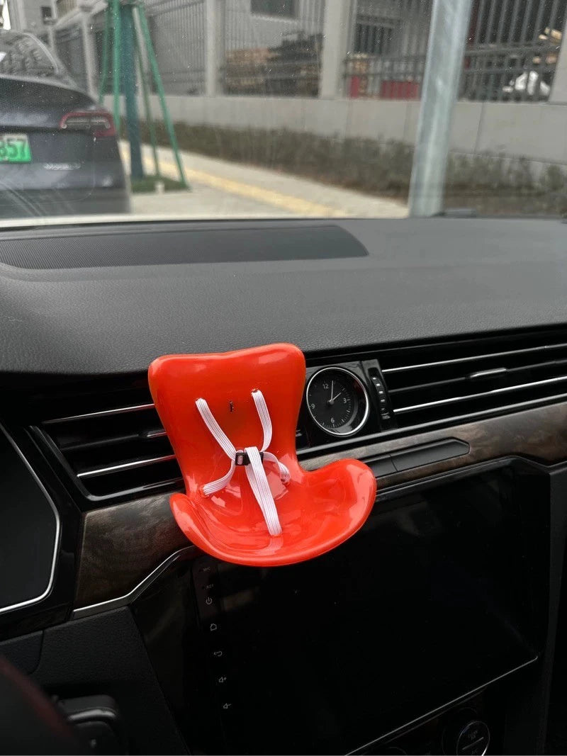 Cute Doll Car Seat & Air Vent Aromatherapy Holder