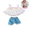 6-Piece Fashion Outfit Set for 10-Inch Reborn Dolls