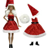 Festive Christmas Outfit Set for 11.5-Inch Dolls