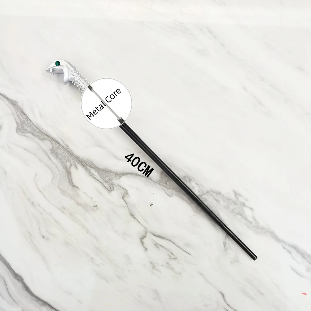 Anime-Inspired Magic Wand with Metal Core and Display Box