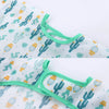 Waterproof Long-Sleeve Baby Bib with Art Smock Design