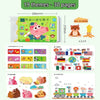 Montessori Quiet Book for Toddlers - Interactive Learning Busy Book