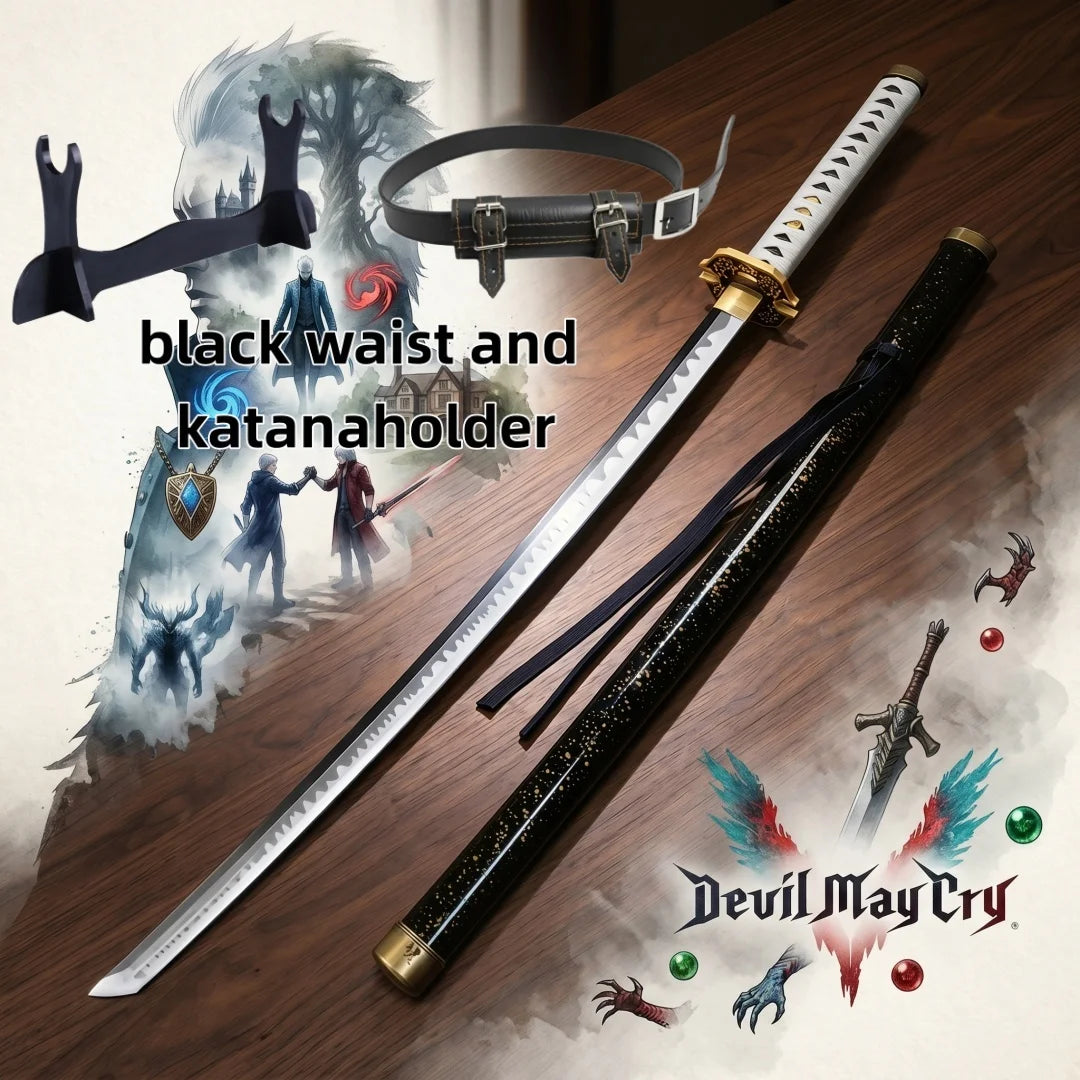 Vergil's Yamato Katana – Devil May Cry 5 Cosplay Prop