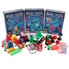A box set of Magic Tricks for Kids containing various props and an instruction manual.