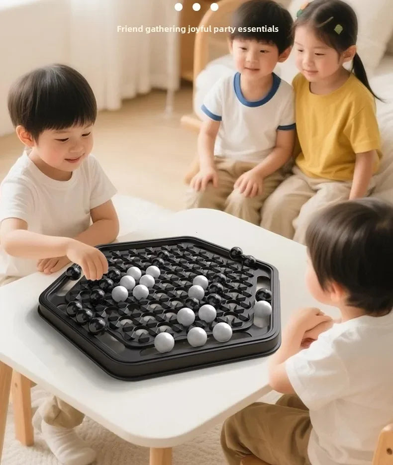 Push Chess Strategy Board Game for Family Fun