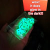 Glow-in-the-Dark Dice Set of 10
