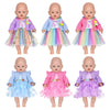 Adorable Baby Doll Clothing Set with Coat and Dress