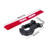 Metal Winch Tow Hook with Pull Strap for 1/10 RC Crawler Trucks