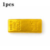 One piece of 999.9 fine gold bullion bar.