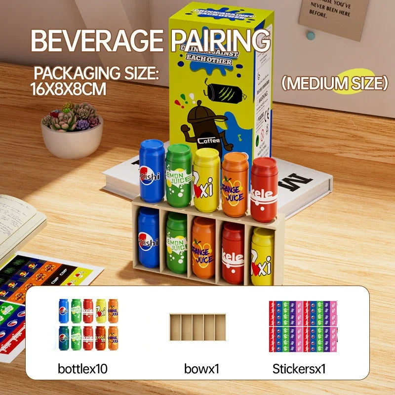 Bottle Guessing Logic Board Game – Memory & Reasoning Challenge