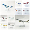 Diecast Metal Boeing Aircraft Model – 16 cm Collectible Display Piece