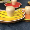 Wooden Alphabet & Number Peg Puzzles for Toddlers