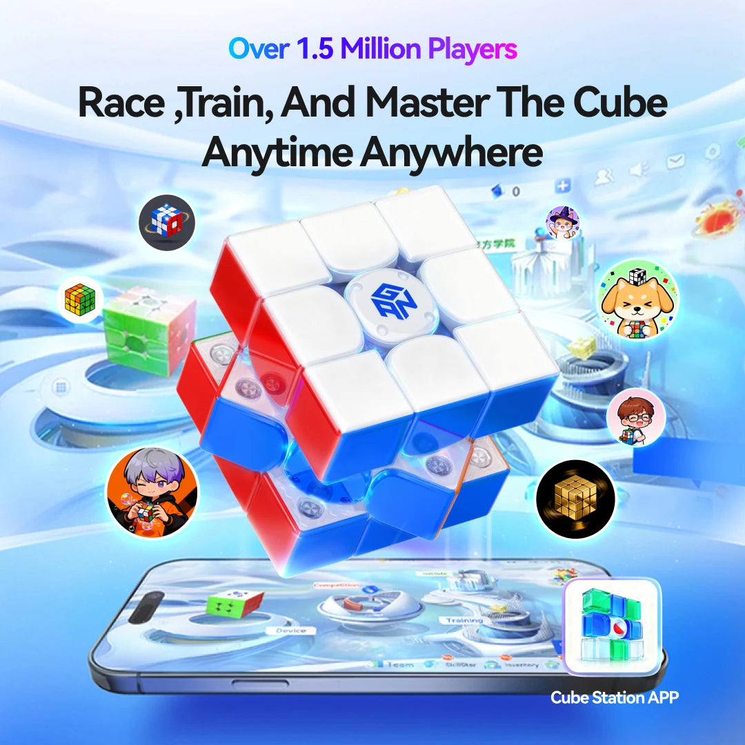 GAN i4 Smart Speed Cube 3x3 with App Connectivity