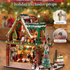 DIY Miniature Winter Cabin Book Nook Kit