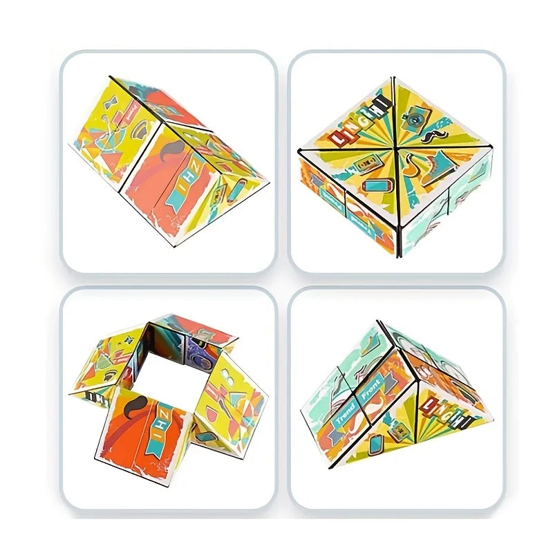 3D Cube Puzzle for Kids – Brain-Boosting Geometric Toy