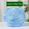 Mercerized Cotton Lace Yarn – Soft, Smooth & Ideal for Summer Knitting