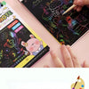 Rainbow Scratch Art Paper Set for Kids – DIY Graffiti & Drawing Activity Book