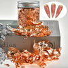 Metallic Foil Flakes for Crafts, Nail Art & DIY Projects