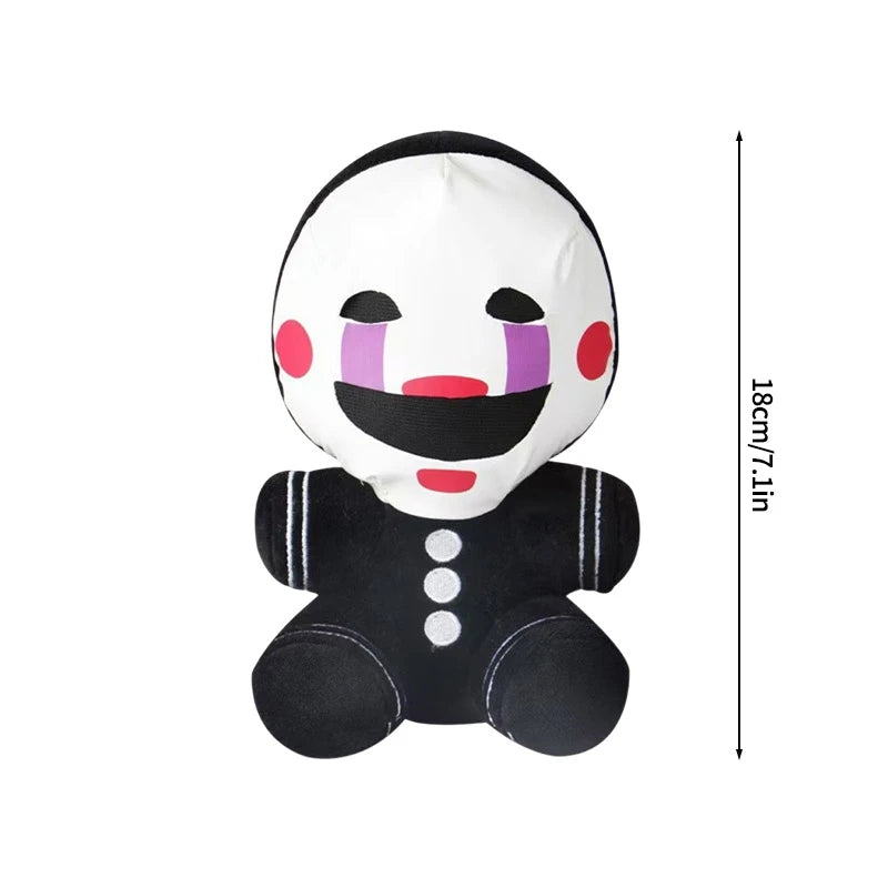 Mini building block figures of Five Nights at Freddy's Bonnie and friends characters