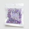 Crystal Glass Seed Beads for Jewelry Making – 45g Mixed Colors & Shapes