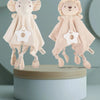 Cuddly Elephant Baby Comforter with Teether & Rattle