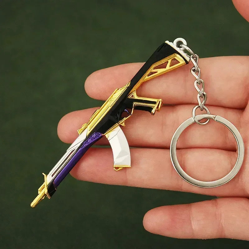 Valorant Reaver 2.0 Karambit Metal Keychain
