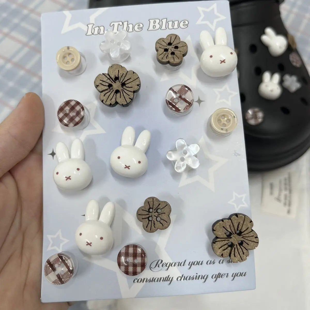 Miffy Flower Shoe Charms – Cute & Creative Clog Decorations