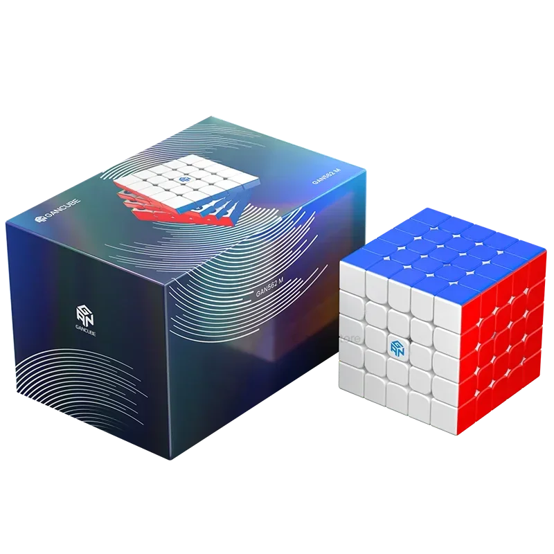 GAN 5x5 Magnetic Speed Cube – Stickerless UV Coated