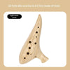 Ceramic 6-Hole Ocarina Pendant for Beginners