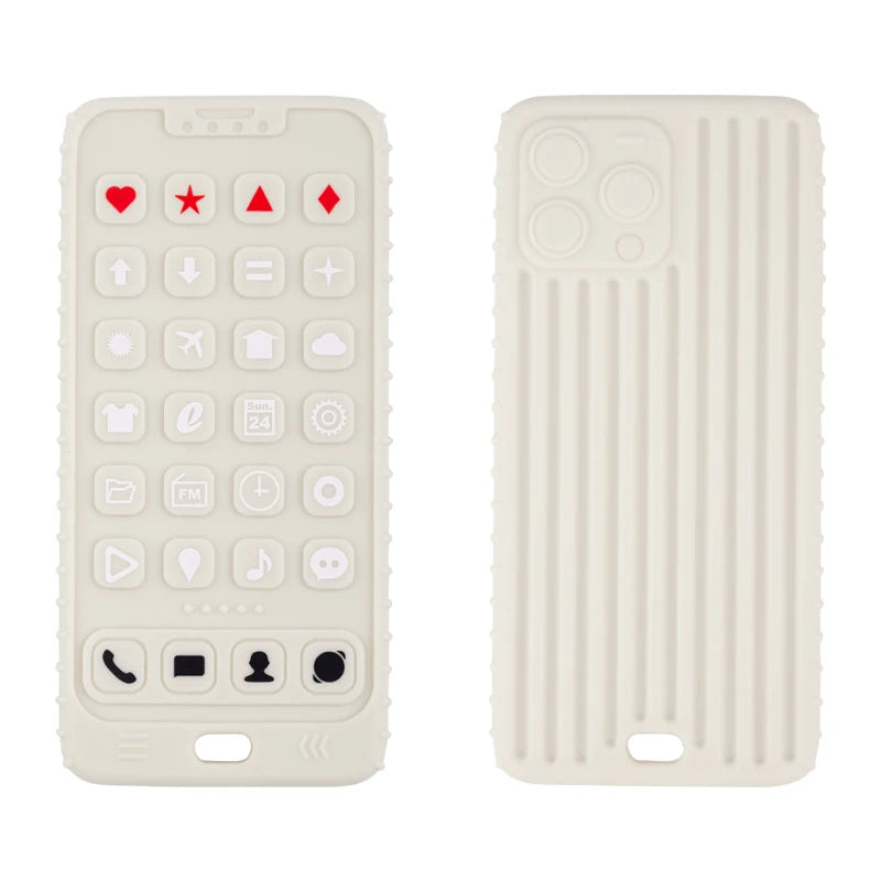 Silicone Remote Control Teether for Baby Teething Relief